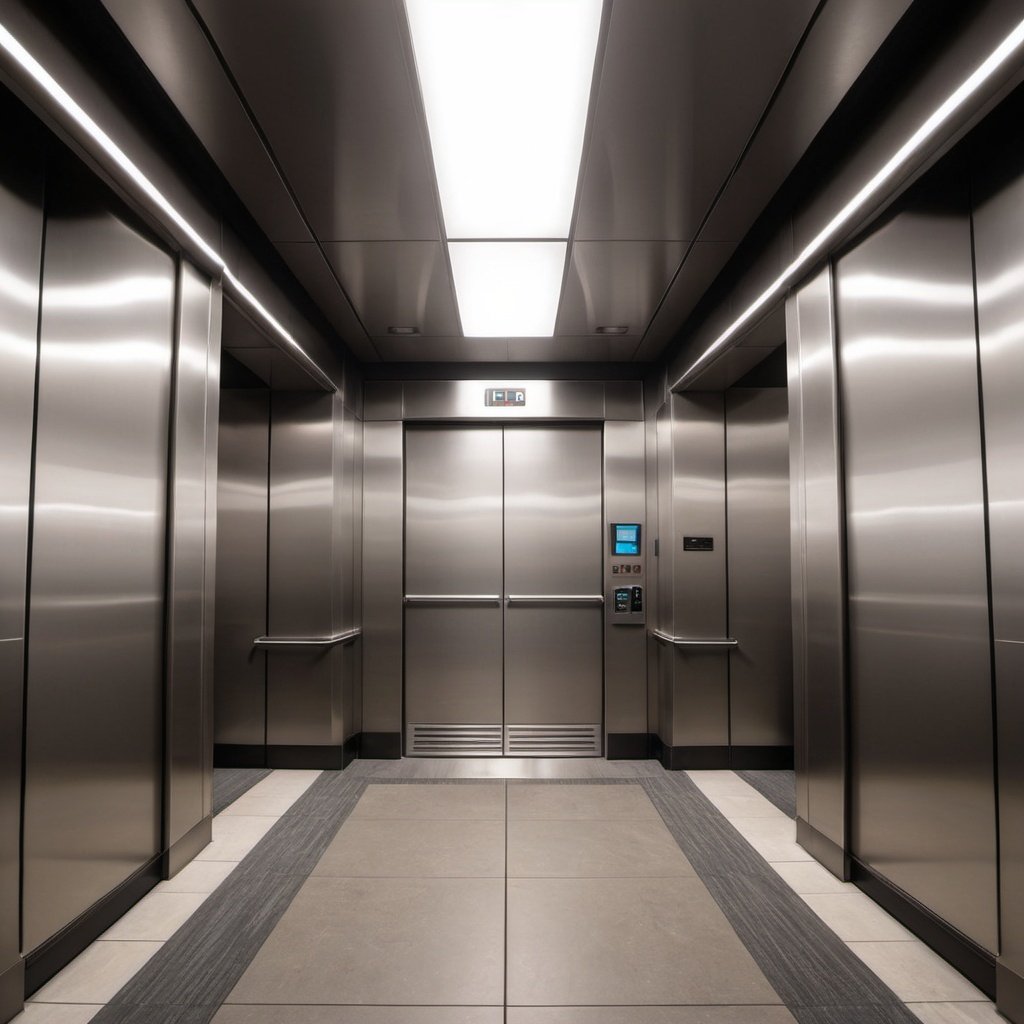 Front view of Elevator